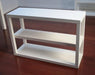 Parsons White Low Bookcase 8