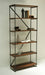 Recycled Wood Tall Narrow Shelf 8