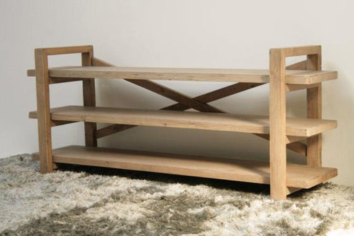 Portofino Horizontal Open Bookcase or TV Console 9