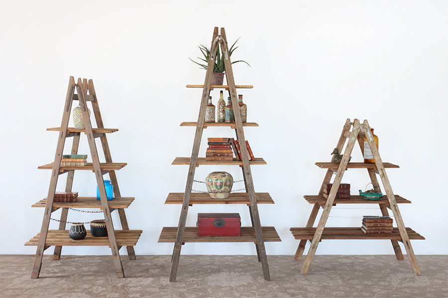 3 Shelf Ladder Display Bookcase