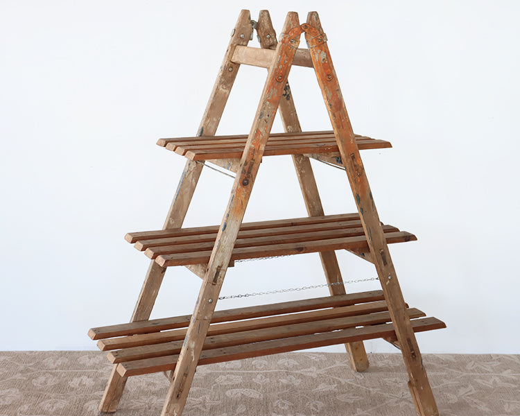 3 Shelf Ladder Display Bookcase