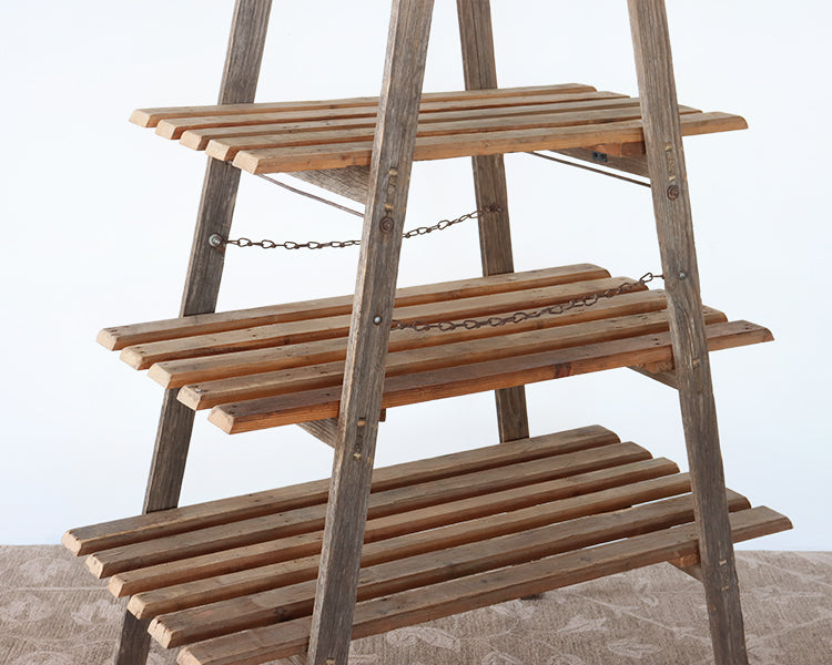 5 Shelf Ladder Display Bookcase