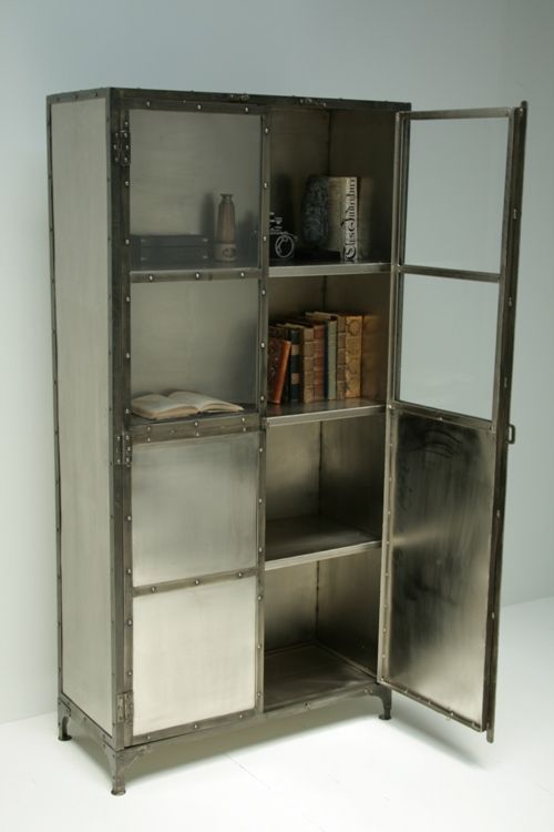 BK 18 Bookcase in Antique Nickel Finish 1 9