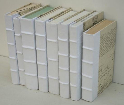 All White Books by the Foot 2 8
