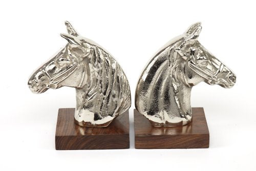 Set of 2 Horse Bookends 8