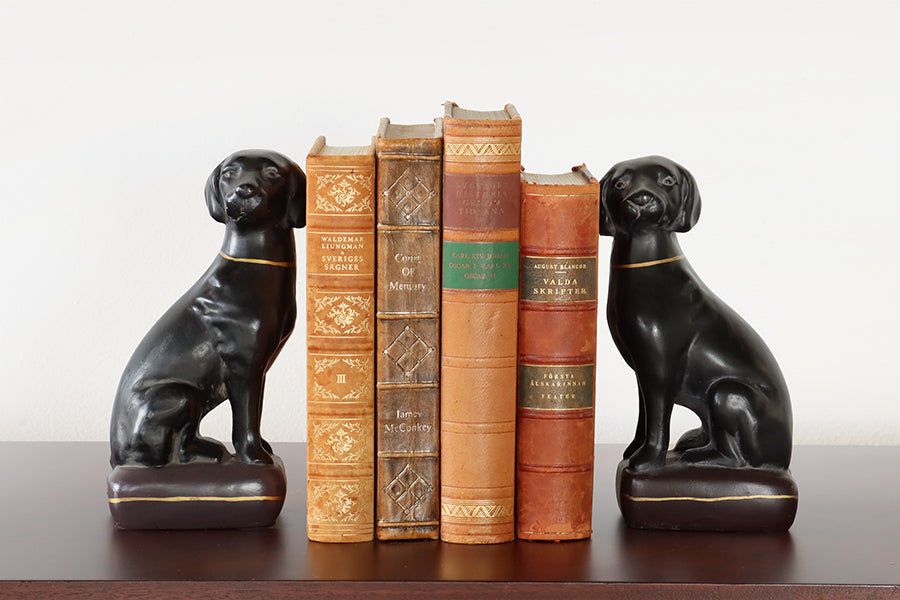 Pair of Labrador Bookends