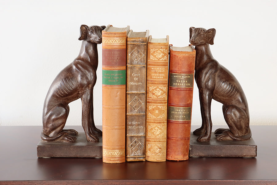 Pair of Greyhound Bookends