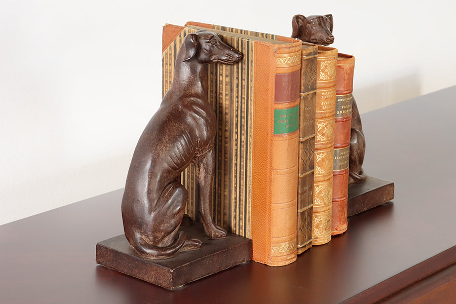 Pair of Greyhound Bookends