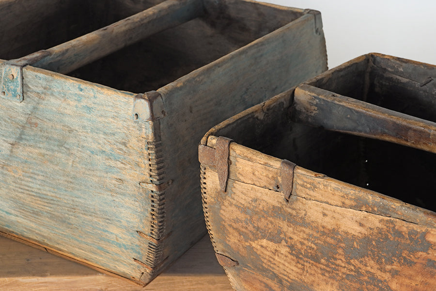 Small Rice Container with Flat Handles