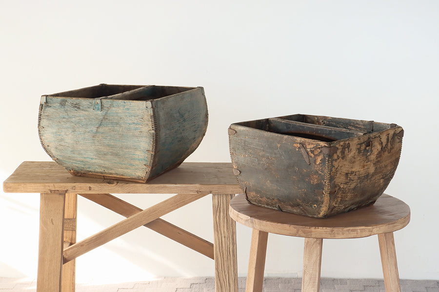 Rice Container with Flat Handles