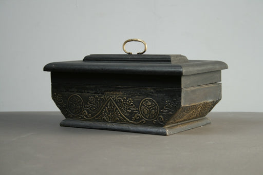  Wood with Brass English Pencil Box 5 2