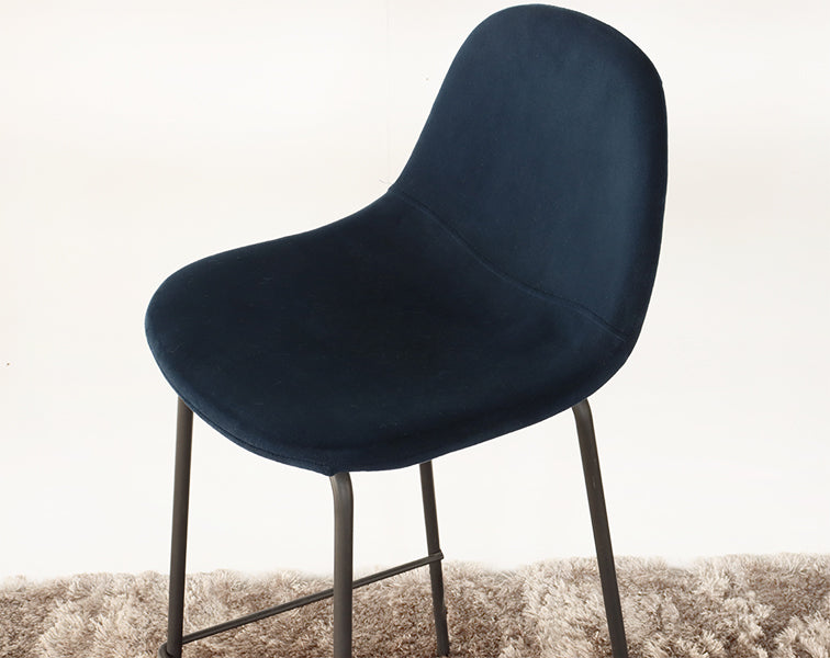 Azul Velvet Bar Stool