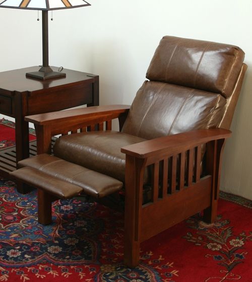 Mission Recliner extended 1