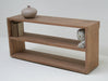 Toscana Media Console in Sundried Wheat 9