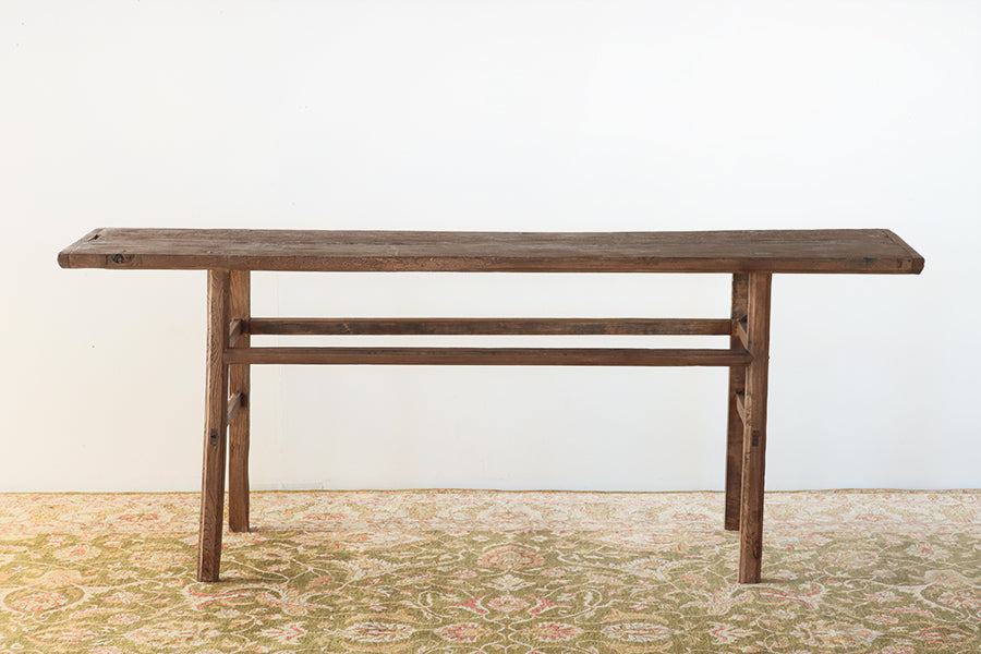 Large Wide Reclaimed Chinese Style Console