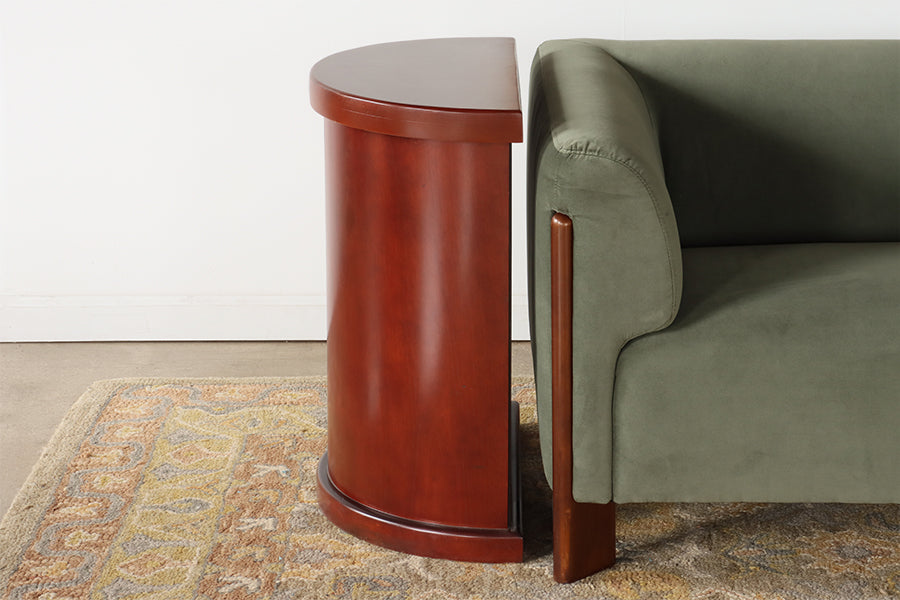 Half Oval Accent Table
