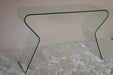 Clear Tempered Glass Console 8