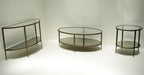 CT114 ET182 Coffee Table in Antique Nickel Finish 1 9