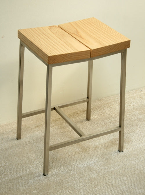 Natural Ash Stool 1
