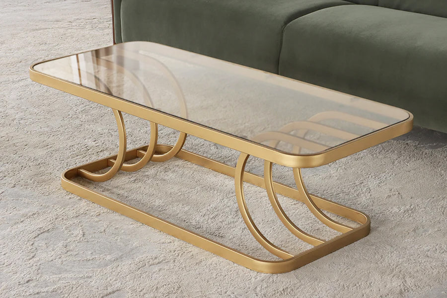 Retro Brass Coffee Table