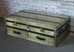 Vintage Brass Trunk Coffee Table 8