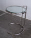 Chrome and Glass End Table 7