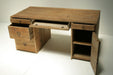 Bleached Pine Hughes Desk open 9