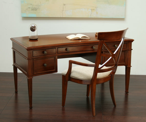 European Legacy Writing Desk in Macadamia 2 1