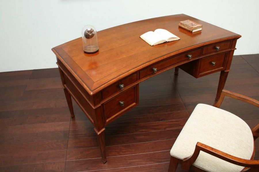 European Legacy Writing Desk in Macadamia 3 1