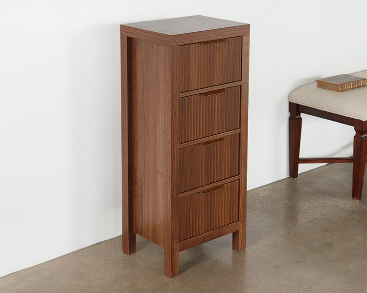 Tall 4-Drawer Petite Dresser