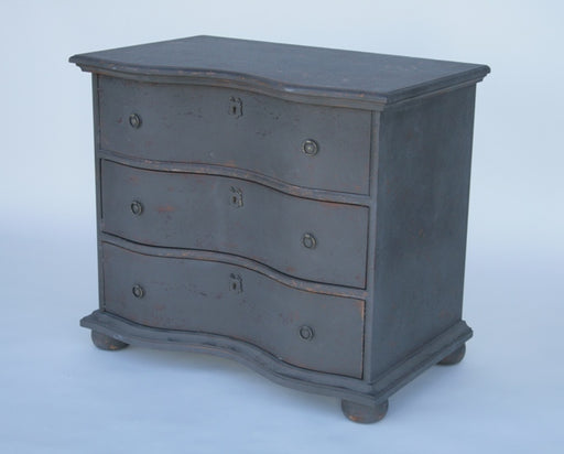 Distressed Green Chest of Drawers or Bedside Cabinet 9