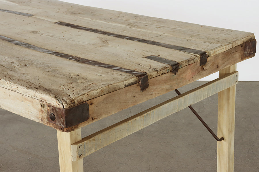 Long Antique Indian Wedding Table