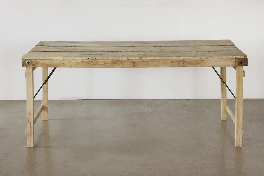 Long Antique Indian Wedding Table
