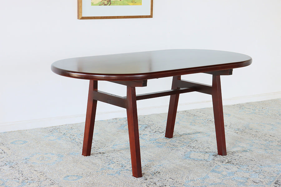 Cherry Racetrack Dining Table