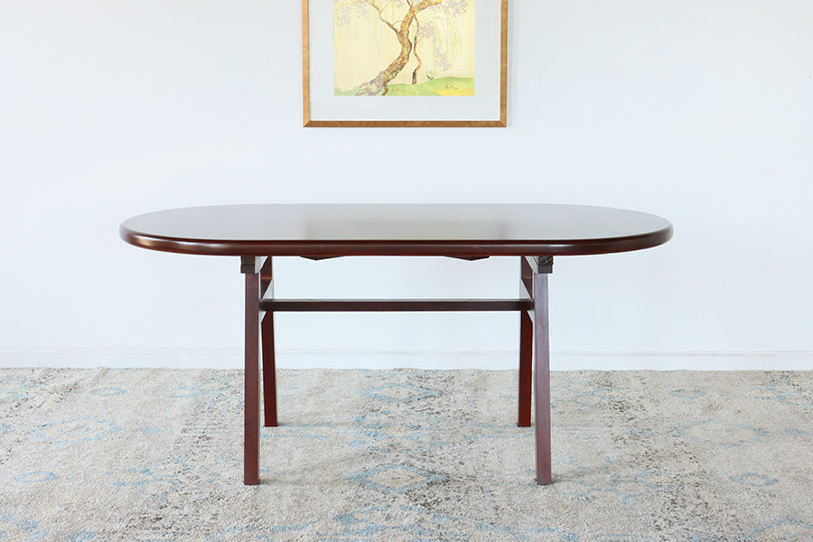 Cherry Racetrack Dining Table