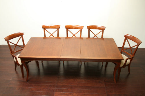 European Legacy Dining Table with one leaf 1