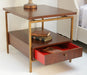 Mitchell Gold Van Dyke Side Table open 1 8