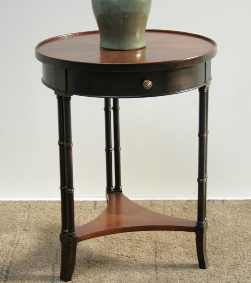 Three Legged Side Table with Walnut Top 8