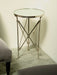 Nickel and Mirror Directoire Table 1