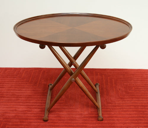 Cherry Round Tray Table 1