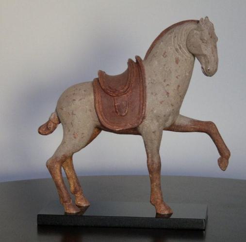Iron Arabian Horse Figurine 8