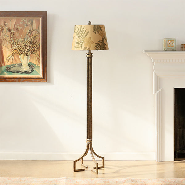 Steel Floor Lamp w/ Bronze Finish