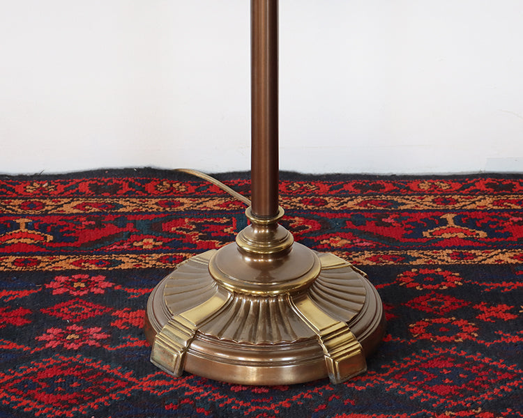 Brass Swing Arm Floor Lamp