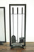 Black Fireplace Tool Set 1