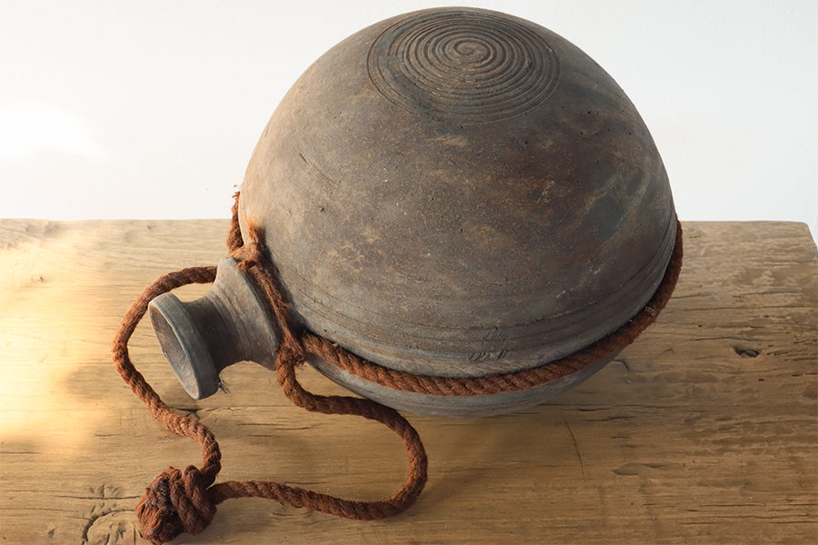 Antique Canteen with Rope