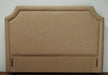 Tan Linen Upholstered Queen Headboard 1 7