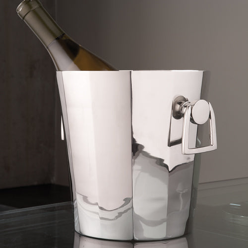 Octagonal Ice Bucket with Handles 8