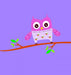 Spunky Owl Branch 23W x 23H 6