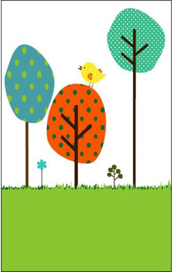 Three Trees Chick 24W x 36H 6