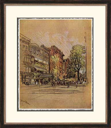  Pastel New York I 25W x 29H 8